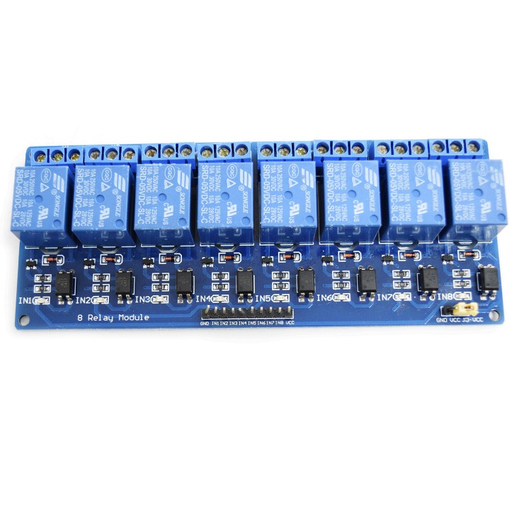 5V 8 Channel Relay Module | 10100064 | Other by www.smart-prototyping.com